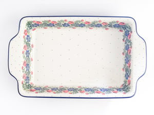 Oven Dish with Handles- Medium